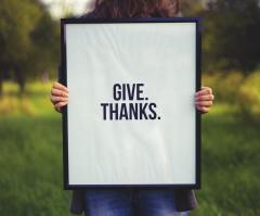 Gratitude is good for you