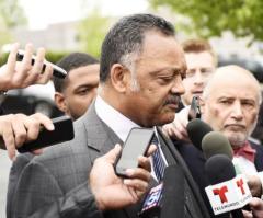 Jesse Jackson hospitalized after falling, cutting head at Howard University