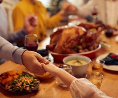 How should Christians celebrate Thanksgiving with non-believing family, friends? 