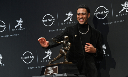 Alabama's Bryce Young thanks his 'Lord and Savior Jesus Christ' after winning Heisman Trophy