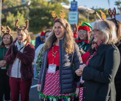 Over 2,500 families receive toys, groceries at California's Rock Church Toys for Joy donation event