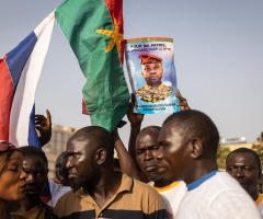 Burkina Faso coup leader sworn in as president, vows to defeat Islamic extremism