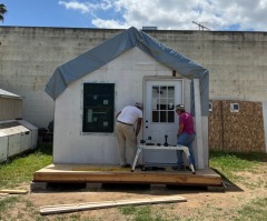 California church builds 6 cabins to house the homeless: 'We've never built anything like this'