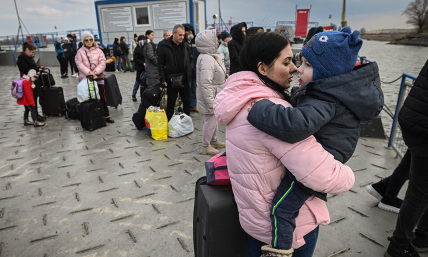 Remember the mothers fleeing a war zone this Mother's Day