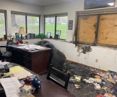 Wisconsin pro-life office set on fire in Molotov cocktail attack after Supreme Court draft leak 