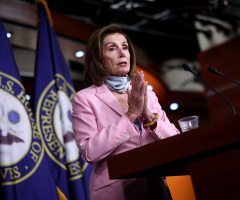 Nancy Pelosi receives communion, speaks out against archbishop who banned her from eucharist