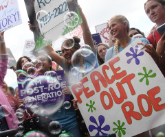 'We will fight': Planned Parenthood protests as pro-life groups celebrate Supreme Court overturning 49 years of Roe