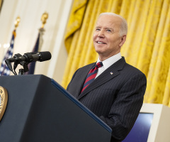 Biden seeks 'exception' to the filibuster rule to codify Roe into federal law