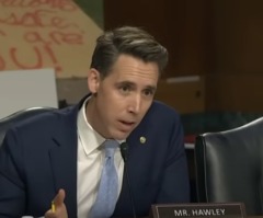 'Transphobic': Josh Hawley riles UC Berkley prof. for saying only women can get pregnant