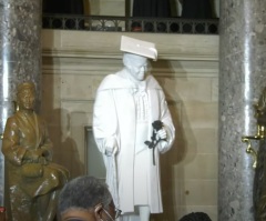 Civil rights activist becomes first African American memorialized at National Statuary Hall 