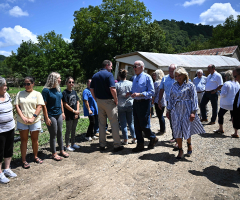 Biden visits flood-ravaged Kentucky as Christian charities step up to help survivors