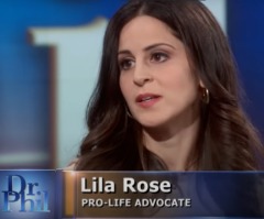 Lila Rose debates Dr. Phil on when life begins: 'If it's not a human, why do you have to kill it?'