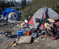 'We need help': Homeless encampment outside Seattle church impacting worship over safety fears