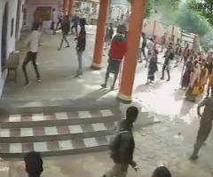 India: Video shows church being attacked weeks after violence displaced 1,000 Christians