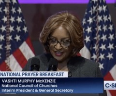 Bishop Vashti Murphy McKenzie challenges National Prayer Breakfast attendees to love as Jesus did