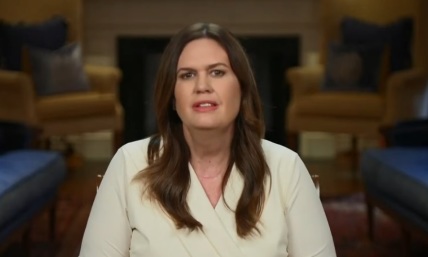 GOP rebuttal: Sarah Sanders claims radical left forcing Americans to worship 'false idols' 