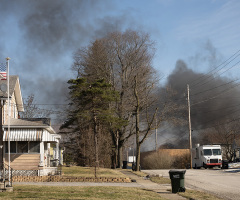 4 things to know about the Ohio train derailment, burning toxic chemicals