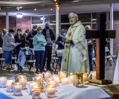 Housekeeper's husband arrested in murder of Los Angeles Catholic bishop