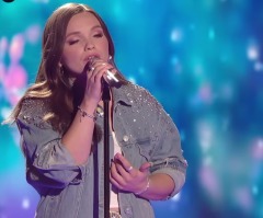 'American Idol' contestant sings 'Thank God I Do' after advancing to Top 12