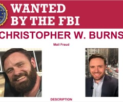 Former megachurch youth pastor Christopher Burns now on FBI’s most wanted list