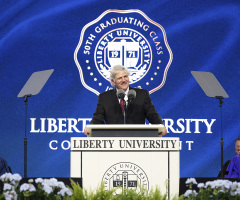 Franklin Graham warns Liberty graduates about 'culture of confusion,' 'lies from Hell'