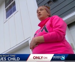 Pregnant neighbor's timely intervention saves toddler who fell from window