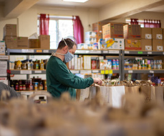 North Dakota Christian school donates over 1,500 pounds of food to local charity