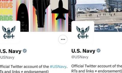 US Navy, Major League Baseball drop pride-themed social media photos