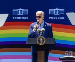 Biden blasts bans on sex-changes for kids; faces criticism for 'progress pride' flag at White House