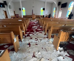 ‘You just feel the hate’: Maryland church vandalized, suffers $100K in damages