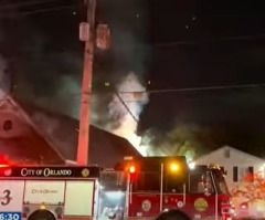 Fire destroys Catholic church on first anniversary of Dobbs decision 