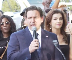 Ron DeSantis calls racist Dollar General shooter ‘major league scumbag’ at prayer vigil