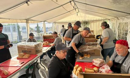 Texas Baptist Men provides thousands of meals in Israel after Hamas attack