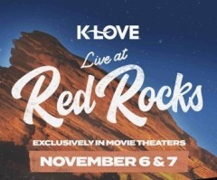 Top Christian artists headline 'K-LOVE Live at Red Rocks' hitting theaters nationwide