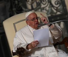 Pope Francis hosts trans-identifying men at Vatican luncheon