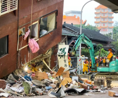 Taiwan hit by strongest earthquake in 25 years; at least 9 dead, hundreds injured