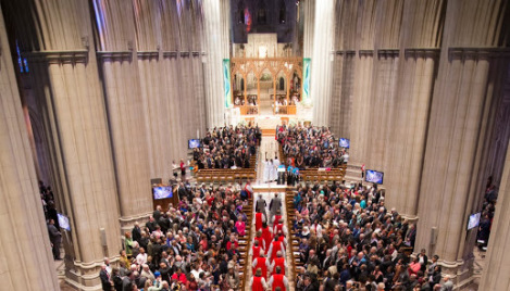 Who are the 4 nominees for Episcopal Church presiding bishop?