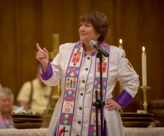 Lesbian UMC bishop laments denomination’s ban on ‘queer clergy’