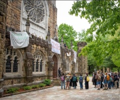 Episcopal university considering divestment from Israel in response to campus protests