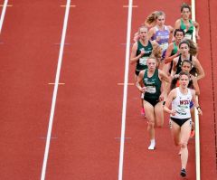 Trans-identified male athlete booed after defeating girls in 200-meter race