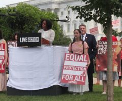 Pro-life advocate whose mother refused abortion calls on Congress to ensure equal rights for unborn