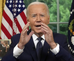 Biden says it was a 'mistake' telling supporters to ‘put Trump in a bullseye’