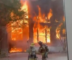 Historic First Baptist Dallas erupts in flames; Robert Jeffress says 'the people of God will endure'