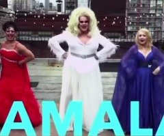 Drag queens back Kamala days after VP hosts 'Queer Eye,' appears on RuPaul's show