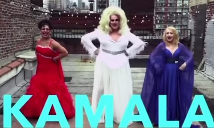 Kamala Harris makes a ‘RuPaul Drag Race’ for the White House