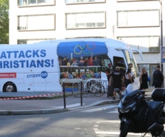 6 Christians arrested in Paris for riding bus protesting Olympics opening ceremony