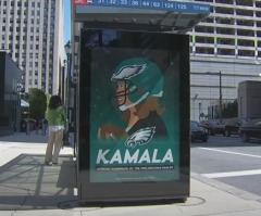 Philadelphia Eagles insist team didn't endorse Kamala Harris, says bus ads are fake