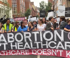 'Abortion isn't Healthcare': Christians unite in London for March for Life UK 