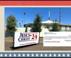 Pastor Mark Driscoll refuses city order to take down 'Jesus Christ 24' sign: 'We will not comply'