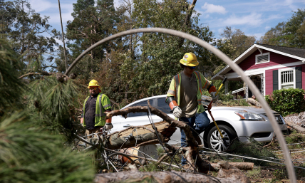 Grandparents found hugging each other after fallen tree killed them in SC home; Helene death toll rises 